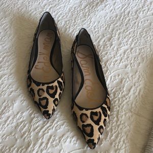 Sam Edelman calf hair flats